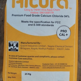 CALCIUM CHLORIDE (CACL2 ẤN ĐỘ - FOOD GRADE)